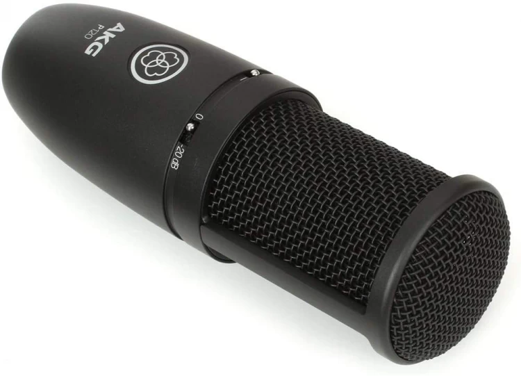 The AKG P120 Studio Mic Laying Down