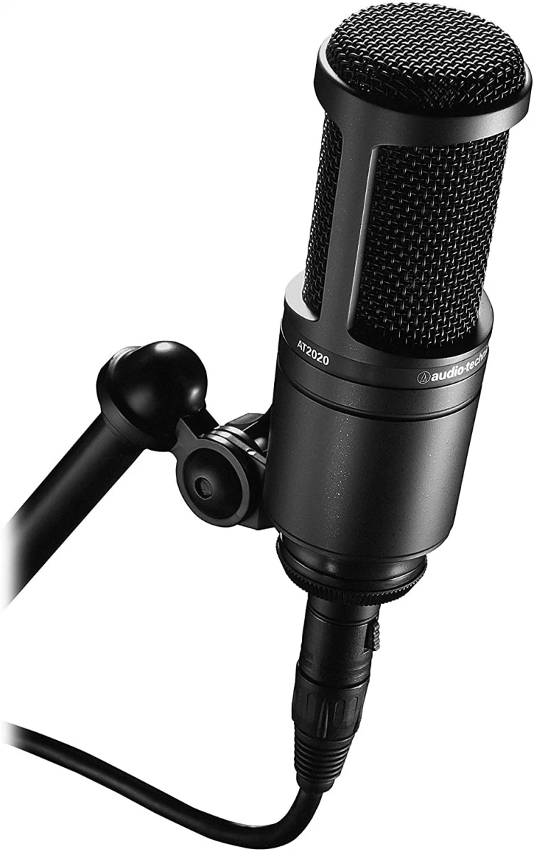 Audio Technica AT2020 Cardioid Condenser XLR Microphone