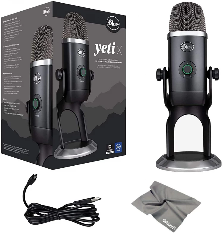 Blue Yeti X With Box Contents
