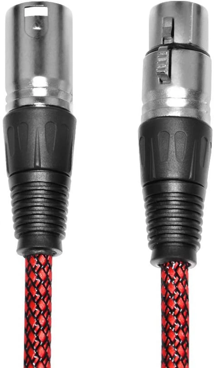 Closeup Picture Of Furui Microphone Cables