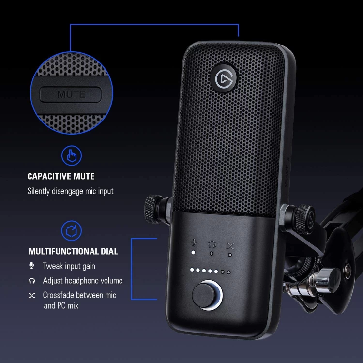 Elgato Wave:3 With Microphone Functions