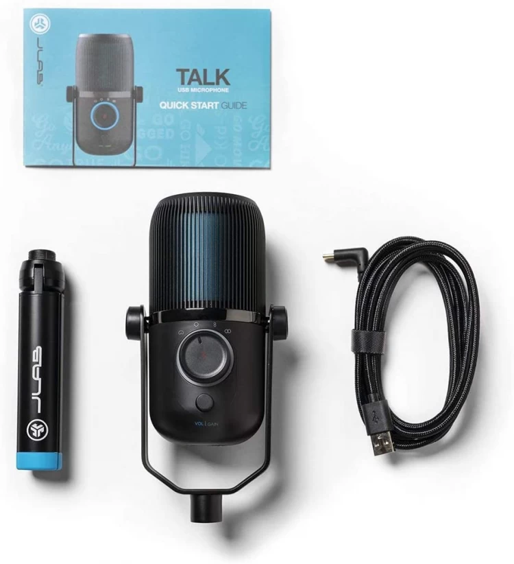 JLab Audio Talk USB With Box Contents